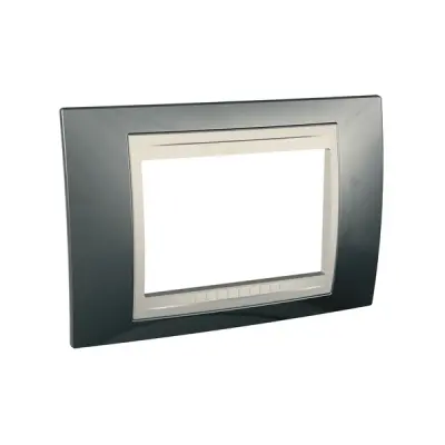 Schneider Electric - MGU6.103.524 - Unica Plus Frame 3m Champagne-Ivory - 1