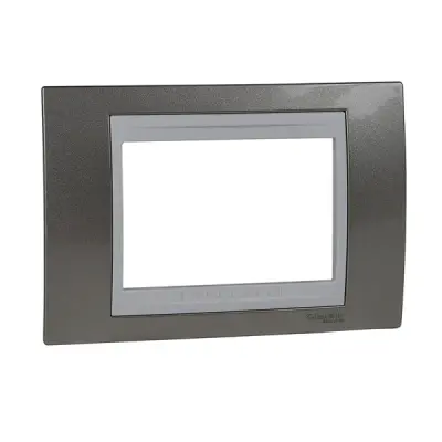Schneider Electric - MGU6.103.824 - Unica Plus Frame 3m Champagne-White - 1