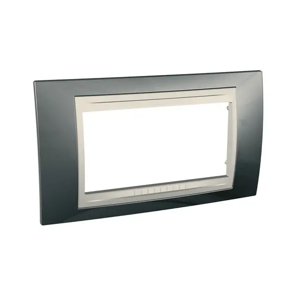 Schneider Electric - MGU6.104.524 - Unica Plus Frame 4m Champagne-Ivory - 1