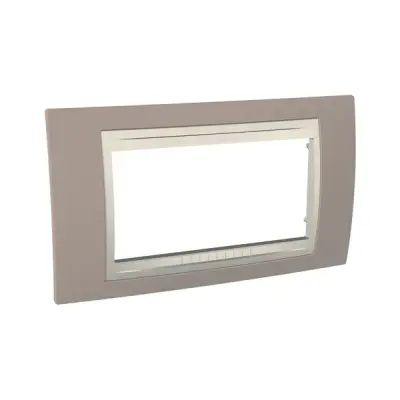Schneider Electric - MGU6.104.574 - Unica Plus Frame 4m Mink-Ivory - 1