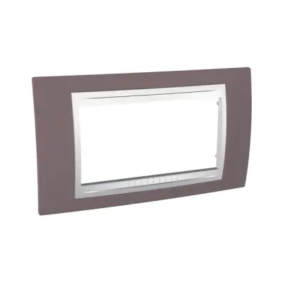 Schneider Electric - MGU6.104.876 - Dört modül çerçeve - Roze/beyaz - 1