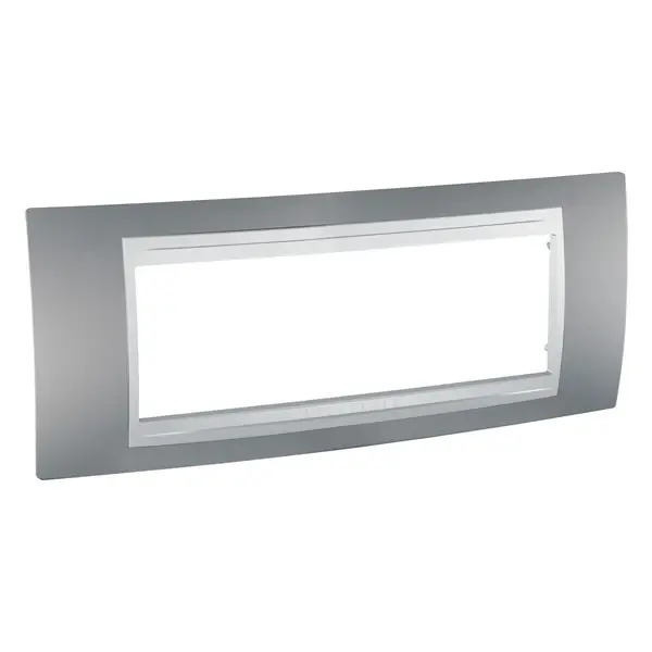 Schneider Electric - MGU6.106.30 - Unica Top Frame 6m Aluminium - 1
