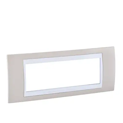 Schneider Electric - MGU6.106.867 - Unica Plus Frame 6m Sand-White - 1