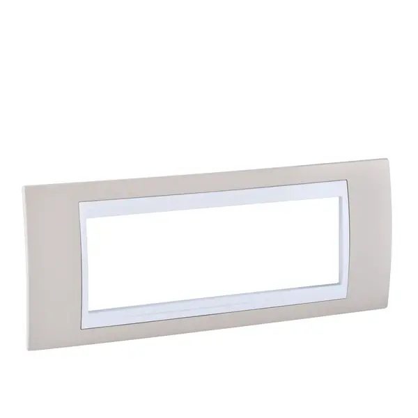 Schneider Electric - MGU6.106.867 - Unica Plus Frame 6m Sand-White - 1