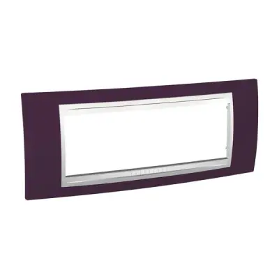 Schneider Electric - MGU6.106.872 - Unica Plus Frame 6m Garnet-White - 1