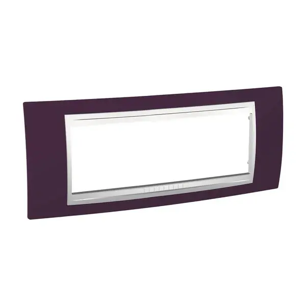 Schneider Electric - MGU6.106.872 - Unica Plus Frame 6m Garnet-White - 1