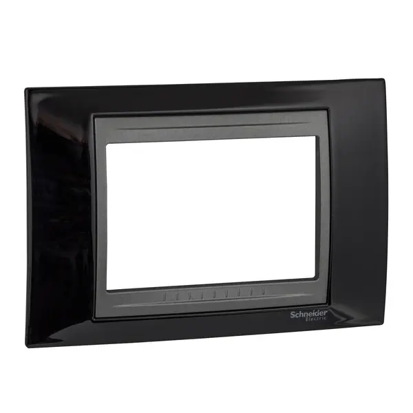 Schneider Electric - MGU66.103.293 - Unica Top 4g Frame Rodium Black-Graphite - 1
