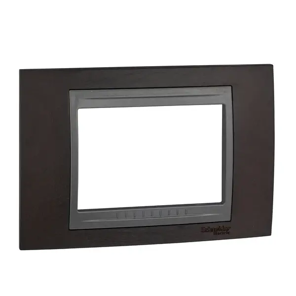 Schneider Electric - MGU66.103.2M3 - Unica Top 4g Frame Wengue-Graphite - 1