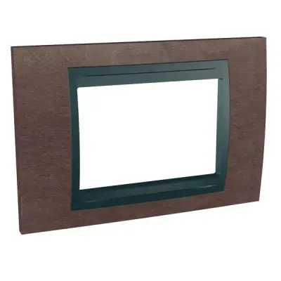 Schneider Electric - MGU66.103.2M4 - Unica Top 4g Frame Tobacco-Graphite - 1