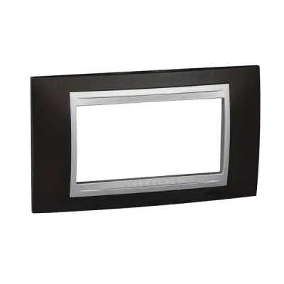 Schneider Electric - MGU66.104.0M3 - Unica Top 4g Frame Wengue-Alum - 1