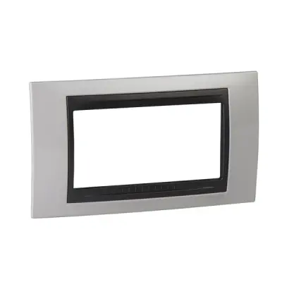 Schneider Electric - MGU66.104.292 - Unica Top 4g Frame Top White-Graphite - 1