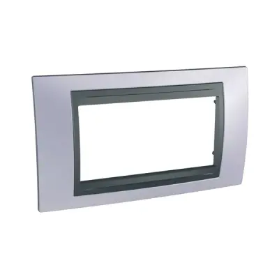 Schneider Electric - MGU66.104.298 - Dört modül çerçeve - Beril mavisi/grafit - 1