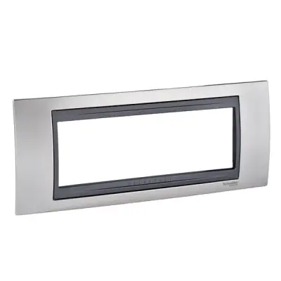 Schneider Electric - MGU66.106.239 - Unica Top 4g Frame Matt Nickel-Graphite - 1