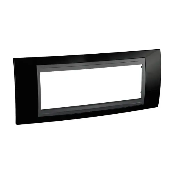 Schneider Electric - MGU66.106.293 - Unica Top 4g Frame Rodium Black-Graphite - 1