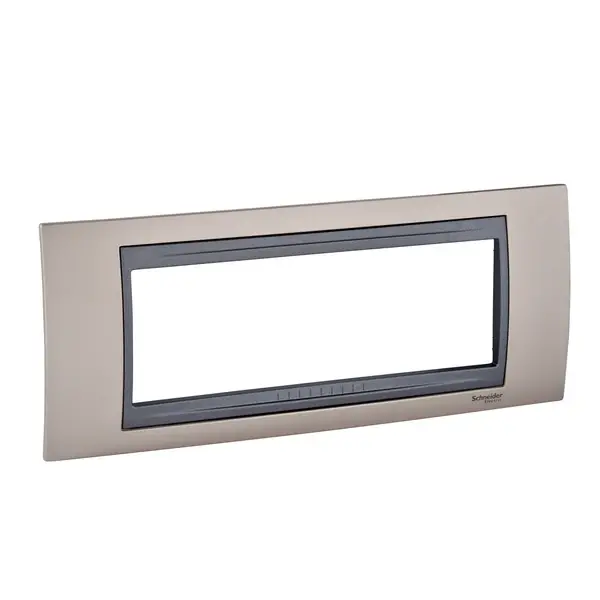Schneider Electric - MGU66.106.296 - Unica Top 4g Frame Onyx Copper-Graphite - 1