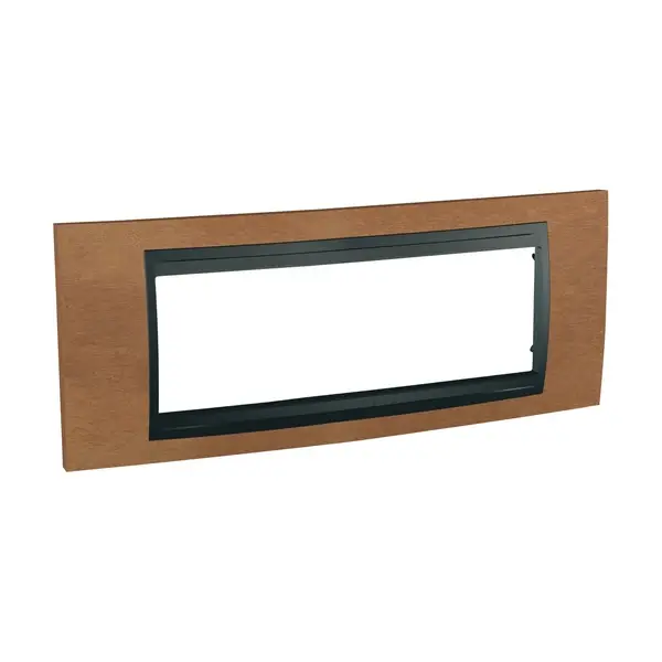 Schneider Electric - MGU66.106.2M2 - Unica Top 4g Frame Cherry Tree-Graphite - 1