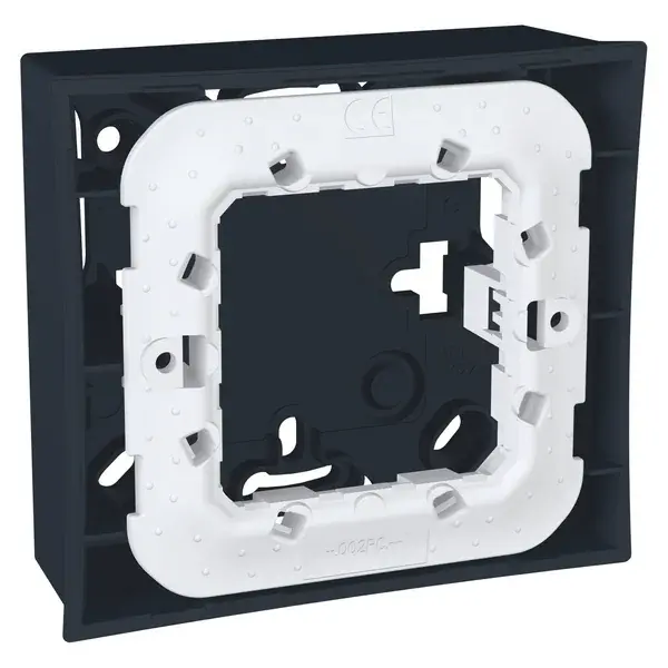 Schneider Electric - MGU87.022.62 - Unica 1g Surface-m. Box w/Fixing Fr. Gph - 1