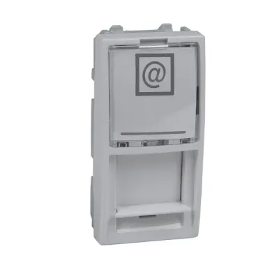 Schneider Electric - MGU9.461.18 - Unica RJ45 Cover Universal 1m White - 1