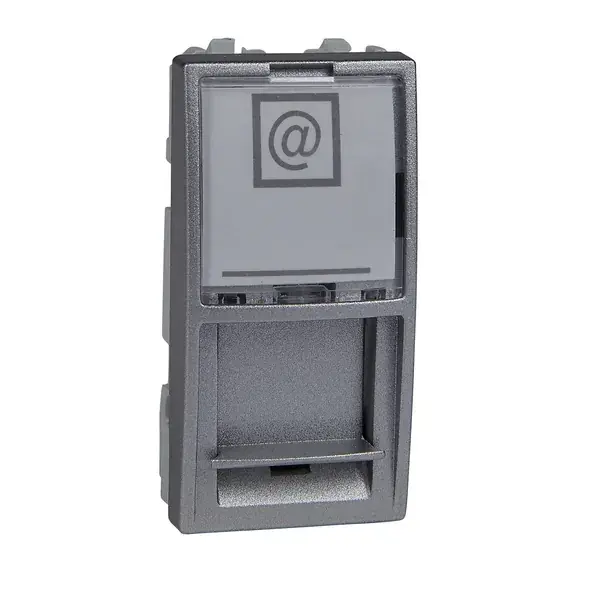 Schneider Electric - MGU9.461.30 - Unica RJ45 Cover Universal 1m Alum - 1