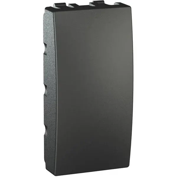 Schneider Electric - MGU9.865.12 - Unica Blind Cover Plate 1m Graphite - 1