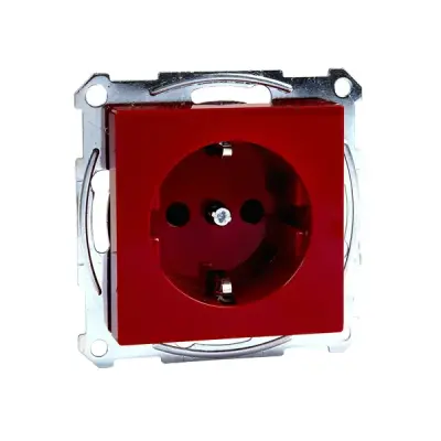 Schneider Electric - MTN2300-0306 - Merten Sys-M Side-e. S.O. w/shttr Red - 1