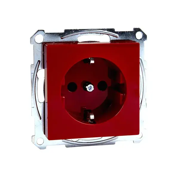 Schneider Electric - MTN2300-0306 - Merten Sys-M Side-e. S.O. w/shttr Red - 1