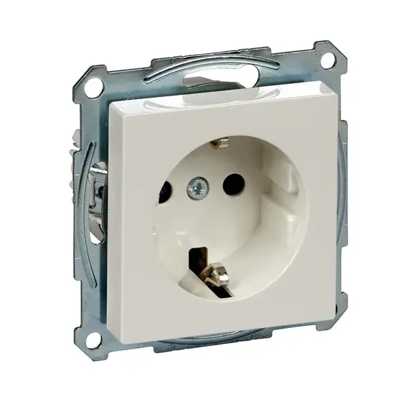 Schneider Electric - MTN2300-0319 - Merten Sys-M Side-e. S.O w/shttr Plr Wht - 1