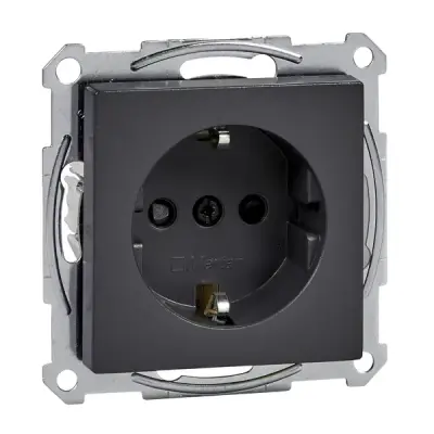 Schneider Electric - MTN2300-0414 - Merten Sys-M Side-e. S.O. w/shttr Anth - 1