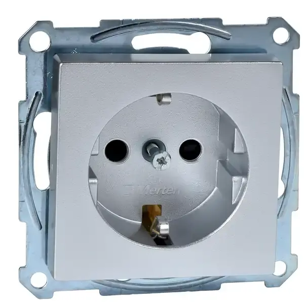 Schneider Electric - MTN2300-0460 - Merten Sys-M Side-e. S.O. w/shttr Alum - 1