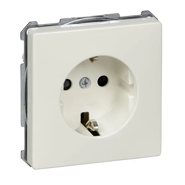 Schneider Electric - MTN2300-4019 - Merten Sys-D Side-e. S.O w/shttr Plr Wht - 1