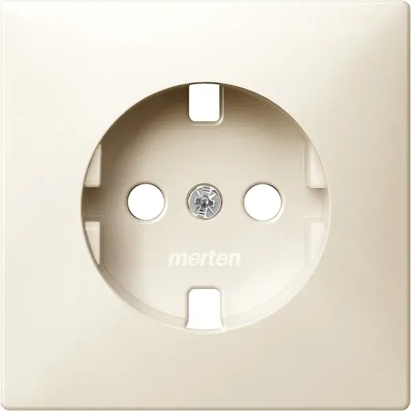 Schneider Electric - MTN2331-4044 - Merten Sys-D Side-e. S.O. Plate White - 1