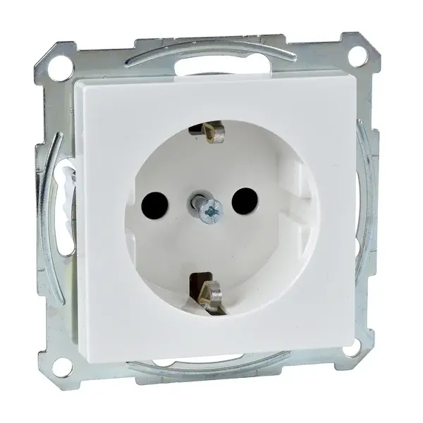 Schneider Electric - MTN2400-0319 - Merten Sys-M Side-e. S.O w/shttr Plr Wht - 1