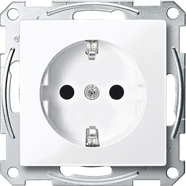 Schneider Electric - MTN2400-0325 - Merten Sys-M Side-e. S.O w/shttr Act Wht - 1