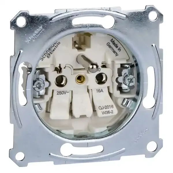 Schneider Electric - MTN2500-0000 - Merten Pin-e. Socket-o. Insert Screwless - 1