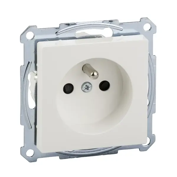 Schneider Electric - MTN2500-0319 - Merten Sys-M Pin-e. S.O w/shttr Plr Wht - 1
