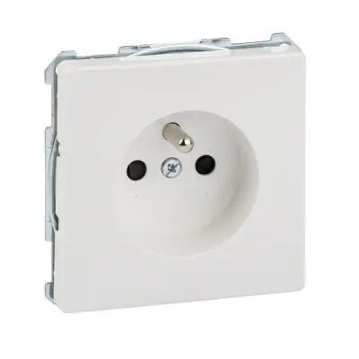 Schneider Electric - MTN2500-4019 - Merten Sys-D Pin-e. S.O w/shttr Plr Wht - 1