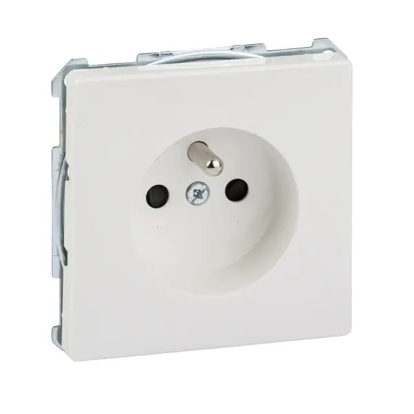Schneider Electric - MTN2500-4019 - Merten Sys-D Pin-e. S.O w/shttr Plr Wht - 1