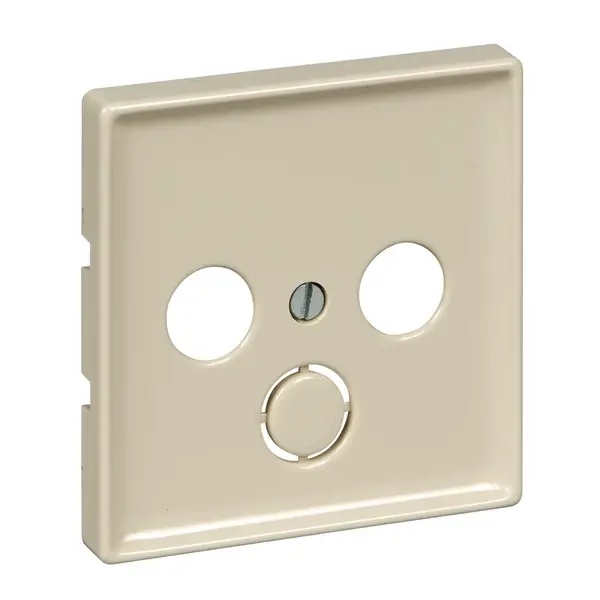 Schneider Electric - MTN294144 - Mrtn SysD Ant. Outlet Plate 2/3 Holes Wh - 1