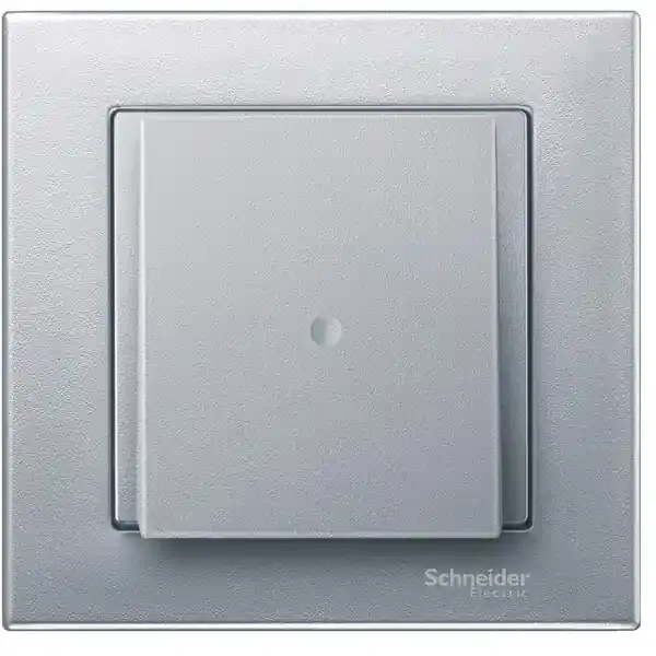 Schneider Electric - MTN295560 - Cen.pla. f. cab.out. TPm alu SysM - 1