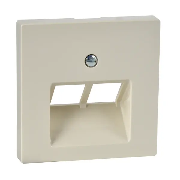 Schneider Electric - MTN296144 - Merten Sys-M 2xRJ45 Insert Plate White - 1