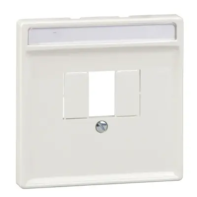 Schneider Electric - MTN297819 - Merten Sys-D Loudspeaker Plate Plr Wht - 1