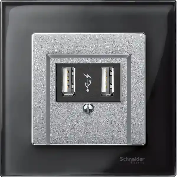 Schneider Electric - MTN297960 - Merten Sys-D Loudspeaker Plate Aluminium - 1