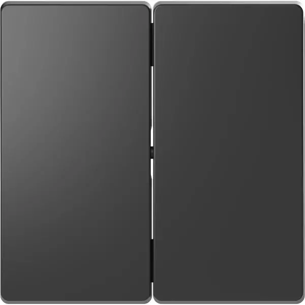 Schneider Electric - MTN3400-6034 - Merten D-Life 2g Rocker Plate Anthracite - 1
