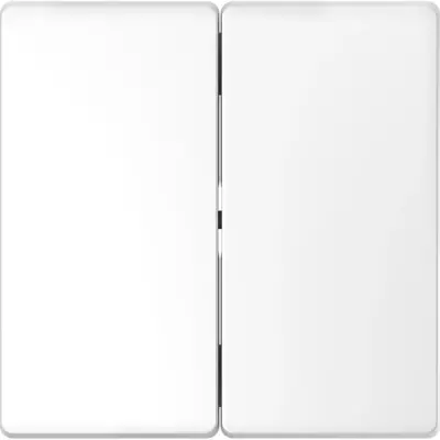 Schneider Electric - MTN3400-6035 - Merten D-Life 2g Rocker Plate Lts Wht - 1