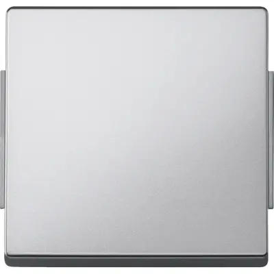Schneider Electric - MTN343160 - Merten Aqua Rocker Plate Polar Aluminium - 1