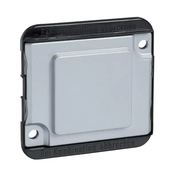 Schneider Electric - MTN392360 - Merten Anti-V. Blank Cover Aluminium - 1