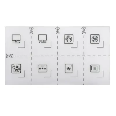 Schneider Electric - MTN3927-6000 - Set of symb f.SCH-sock.out. SDsg - 1