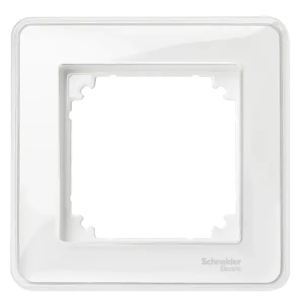 Schneider Electric - MTN4010-3500 - Merten M-Creativ 1g Frame Transparent - 1