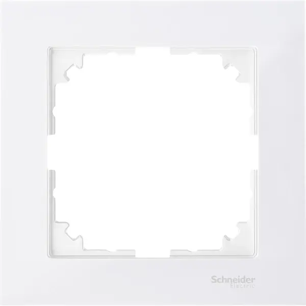 Schneider Electric - MTN4010-3619 - Merten M-Pure 1g Frame Polar White - 1