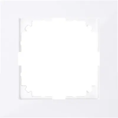 Schneider Electric - MTN4010-3625 - Merten M-Pure 1g Frame Active White - 1